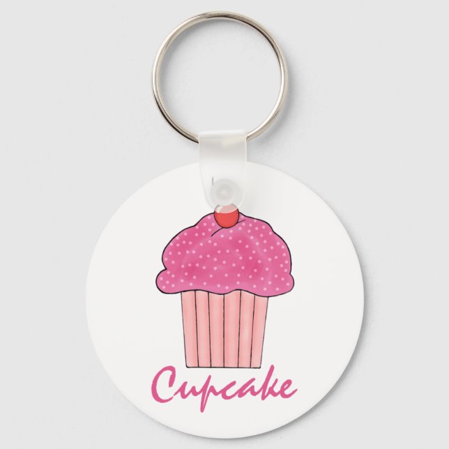Cupcake Schlüsselanhänger (Vorderseite)