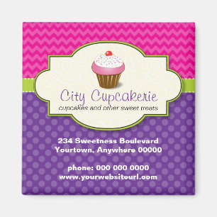 Cupcake Shop Werbemagazin Magnet