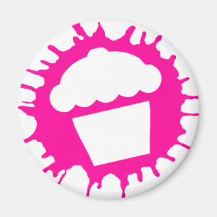 Cupcake-Splat Magnet
