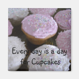 Cupcake-Spruch Magnet