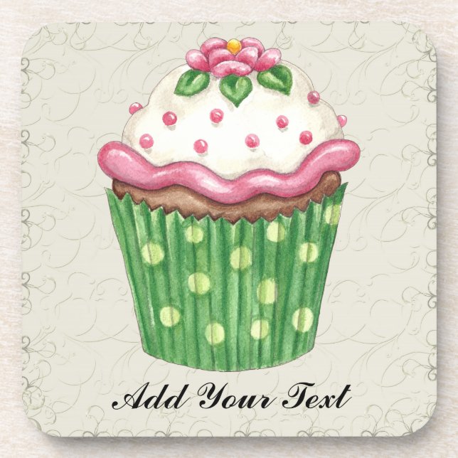 Cupcake - SRF Untersetzer (Vorderseite)