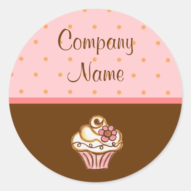 Cupcake Sticker (Vorderseite)
