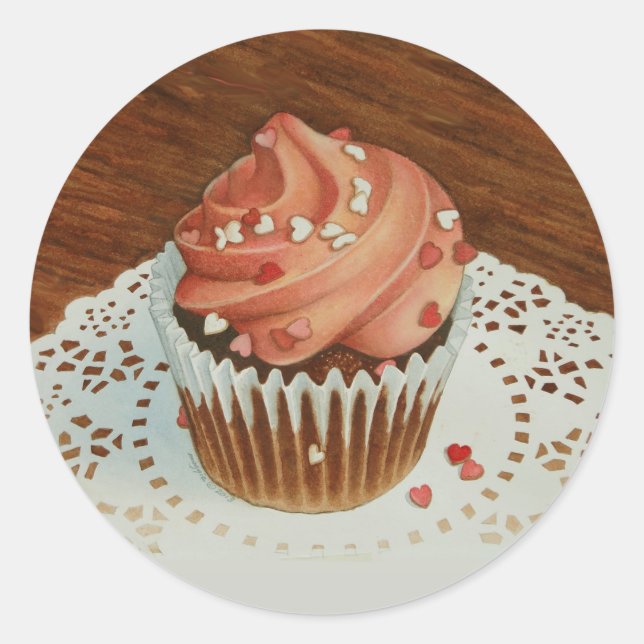 Cupcake Sticker (Vorderseite)