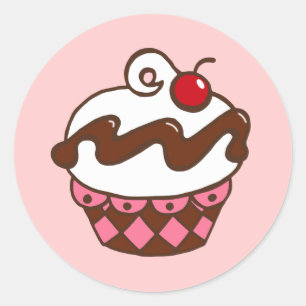 Cupcake Sticker
