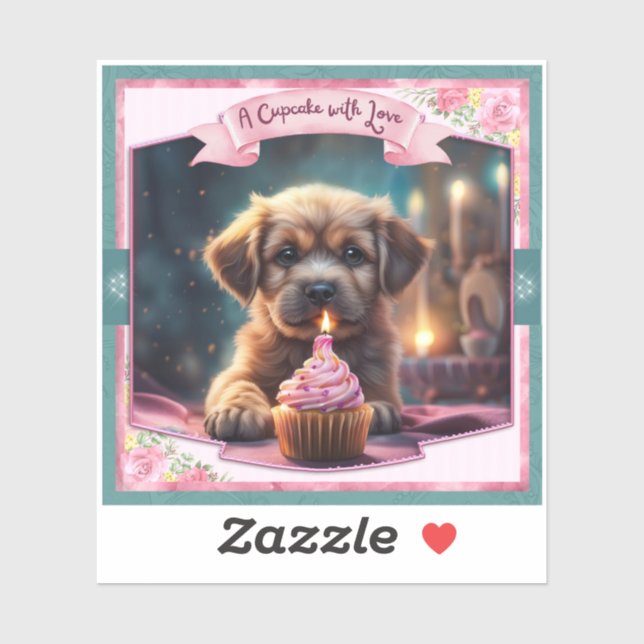 Cupcake Sticker (Blatt)