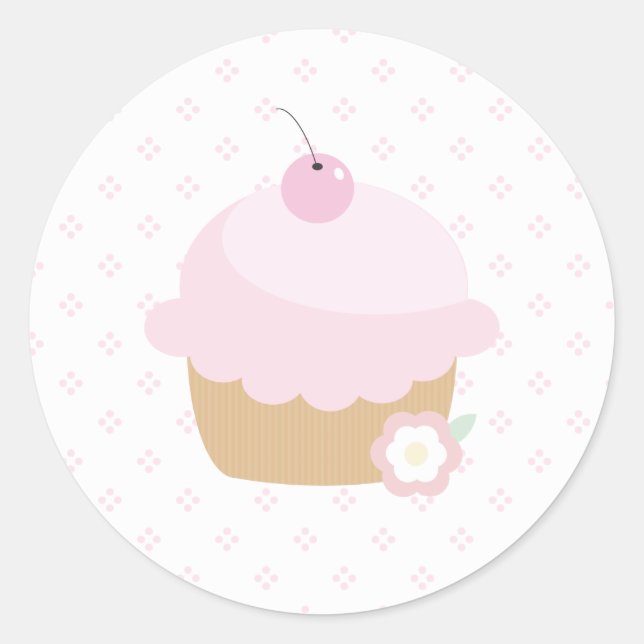 Cupcake Sticker (Vorderseite)