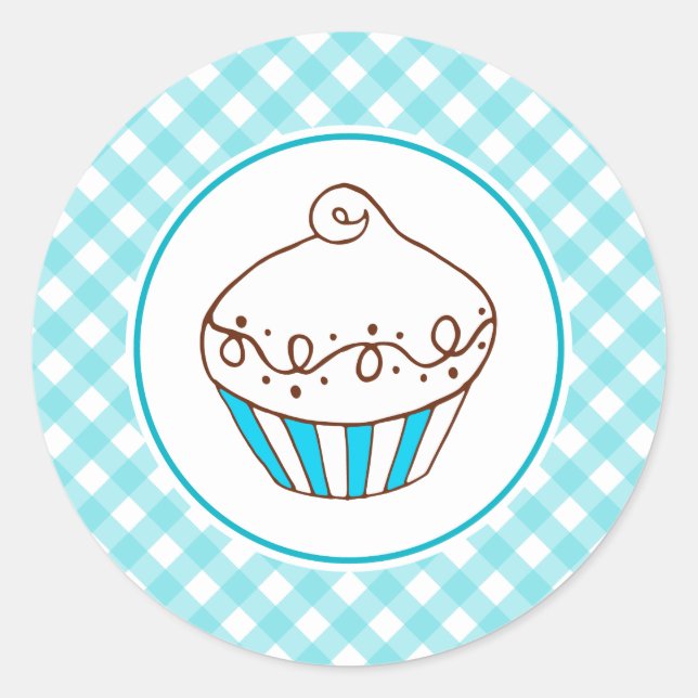 Cupcake Stickers (Vorderseite)