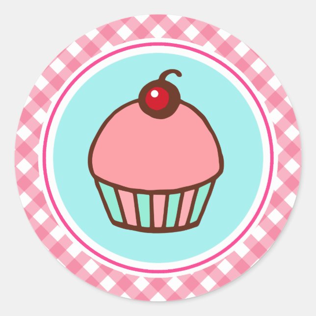 Cupcake Stickers (Vorderseite)