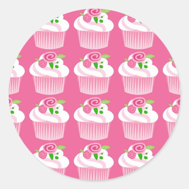 Cupcake Stickers (Vorderseite)