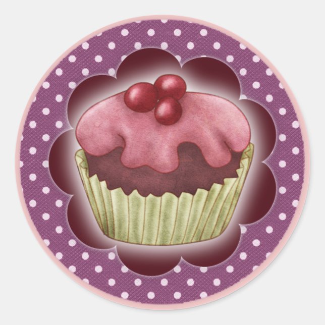 Cupcake Stickers (Vorderseite)