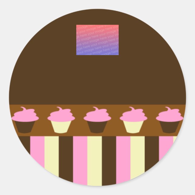 Cupcake Stickers (Vorderseite)