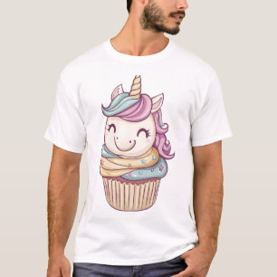 Cupcake Süßes Einhorn (1) T-Shirt