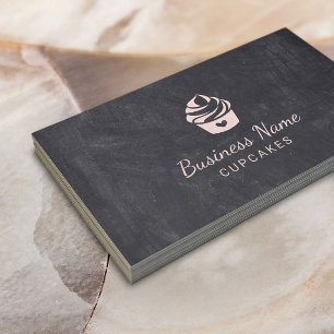 Cupcake Sweet Cake Konditorei Koch Bäckerei Halbpe Visitenkarte