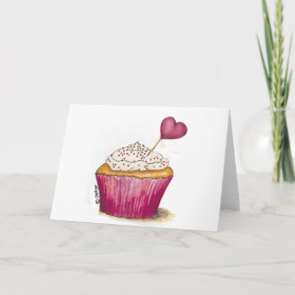 Cupcake - Sweetest Day Karte