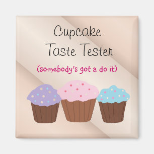 Cupcake Taste Tester Magnet