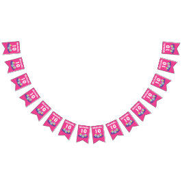 Cupcake Thema Kind's Birthday Party Brauch Wimpelkette