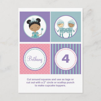 Cupcake Toppers Postkarte