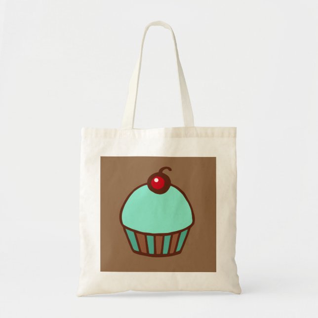 Cupcake Tote Bag Tragetasche (Vorne)
