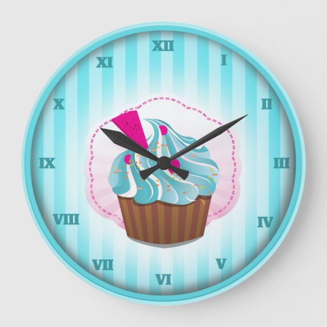 Cupcake Uhr (Vorderseite)