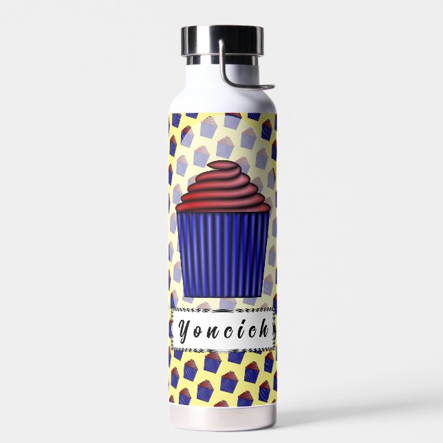 Cupcake von Kenneth Yoncich Trinkflasche (Links)