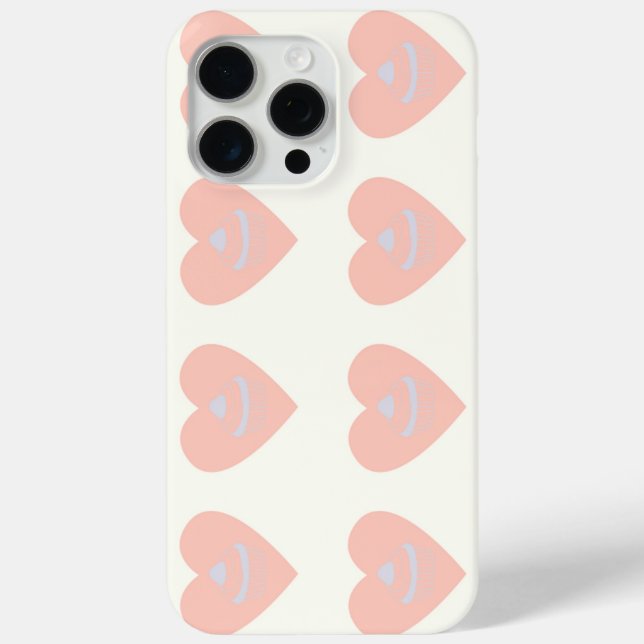Cupcake weiß rosa Case-Mate iPhone hülle (Rückseite)
