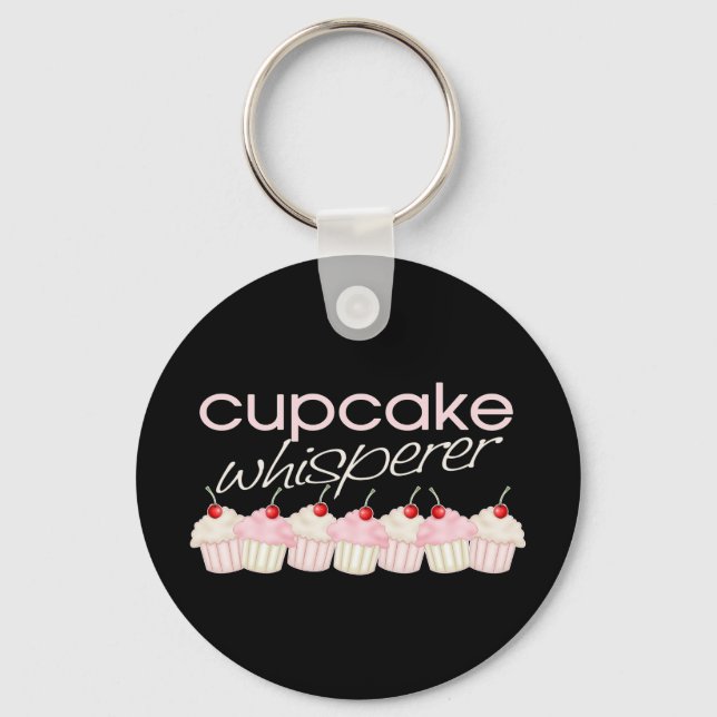 Cupcake Whisperer Schlüsselanhänger (Vorderseite)