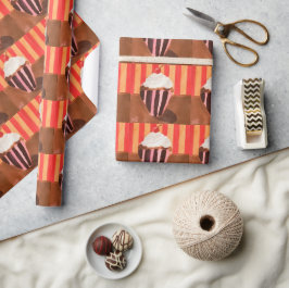 Cupcake with Vanilla Frosting Geschenkpapier