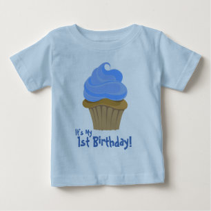 CupcakeBlue, Es ist mein, 1. Geburtstag! Baby T-shirt