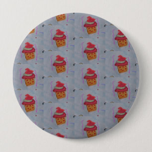 Cupcakes-Abzeichen Button