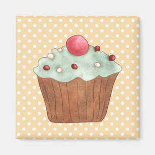 Cupcakes Cakes Konditorei Magnet