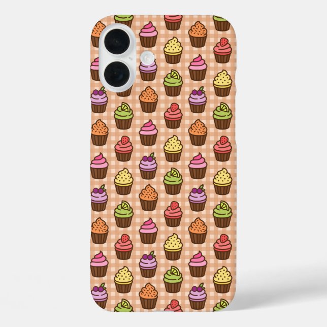 Cupcakes Case-Mate iPhone Hülle (Rückseite)