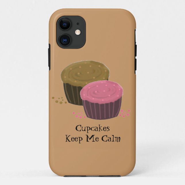 Cupcakes Case-Mate iPhone Hülle (Rückseite)