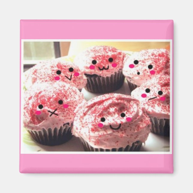 Cupcakes Crowd Magnet (Vorne)