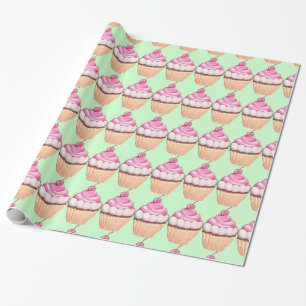 Cupcakes Design Wrapper Geschenkpapier