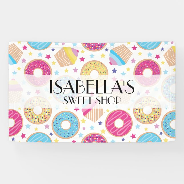 Cupcakes/Donuts Banner (Horizontal)