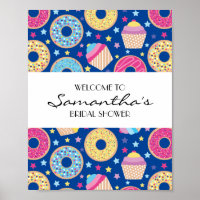 Cupcakes/Donuts Begrüßungszeichen