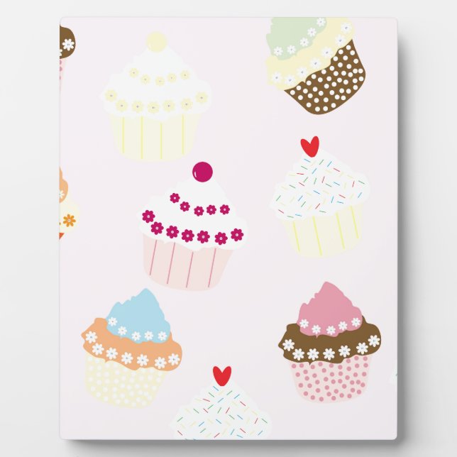 Cupcakes Fotoplatte (Vorderseite)