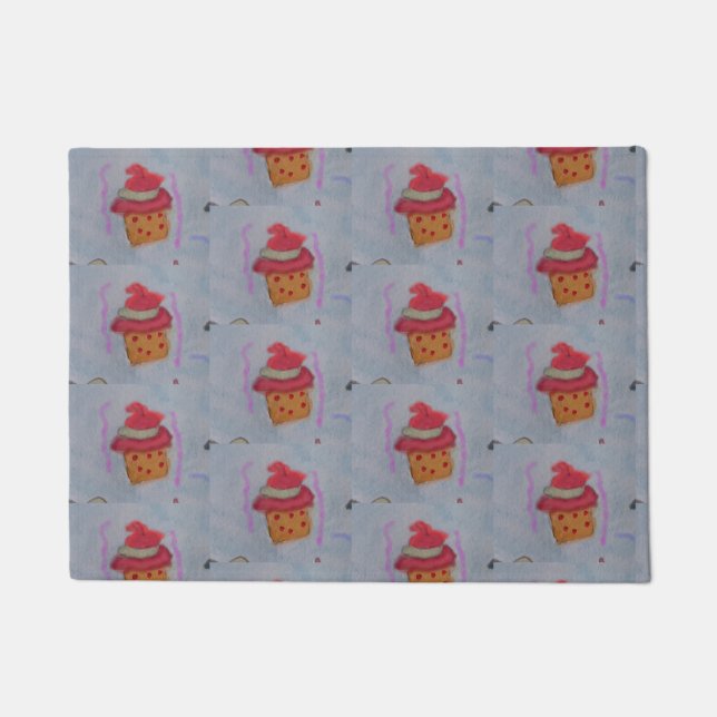 Cupcakes Fußmatte (Vorderseite)