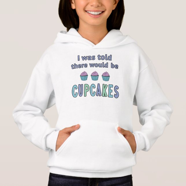 Cupcakes Hoodie (Vorderseite)