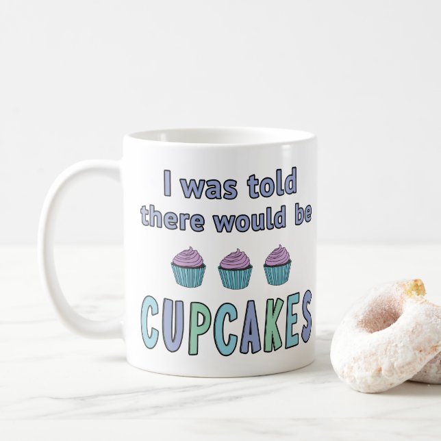 Cupcakes Kaffeetasse (Mit Donut)