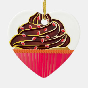 Cupcakes Keramikornament