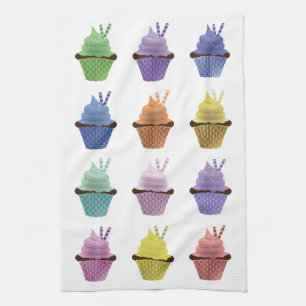 Cupcakes Küchentuch