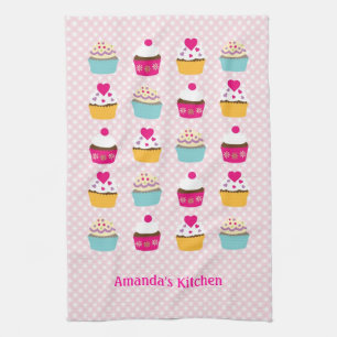 Cupcakes Küchentücher