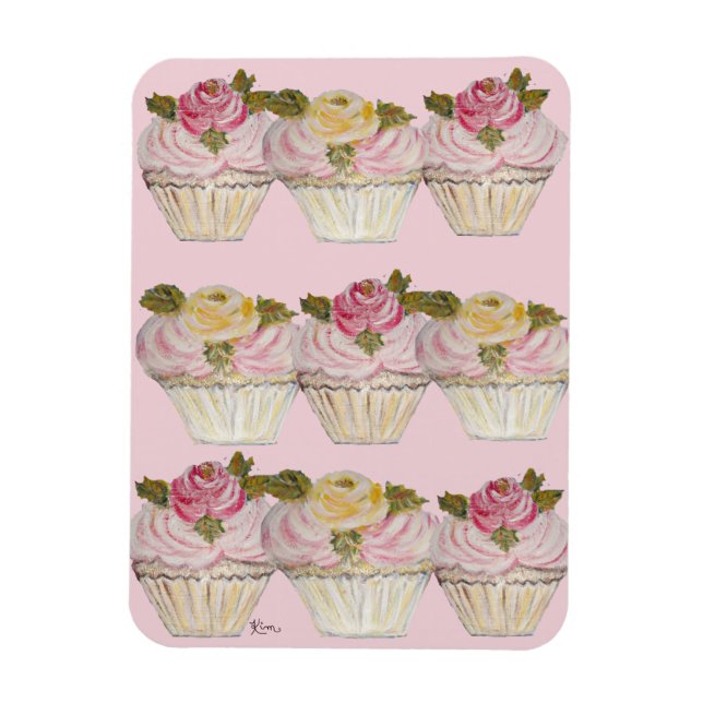 ~ Cupcakes ~ Magnet (Vertikal)