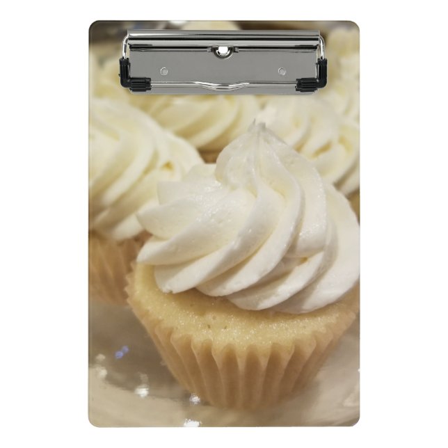 Cupcakes Mini Klemmbrett (Vorderseite)