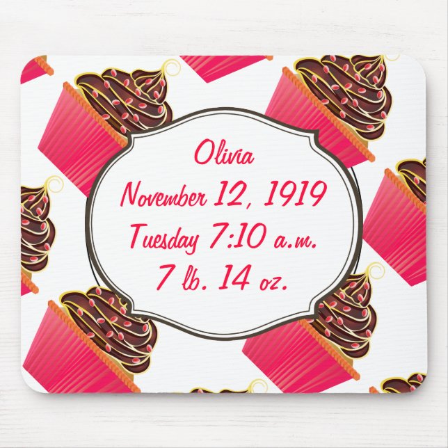 Cupcakes Mousepad (Vorne)