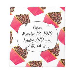 Cupcakes Notizblock