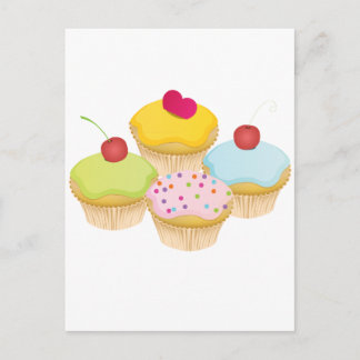 Cupcakes Postkarte