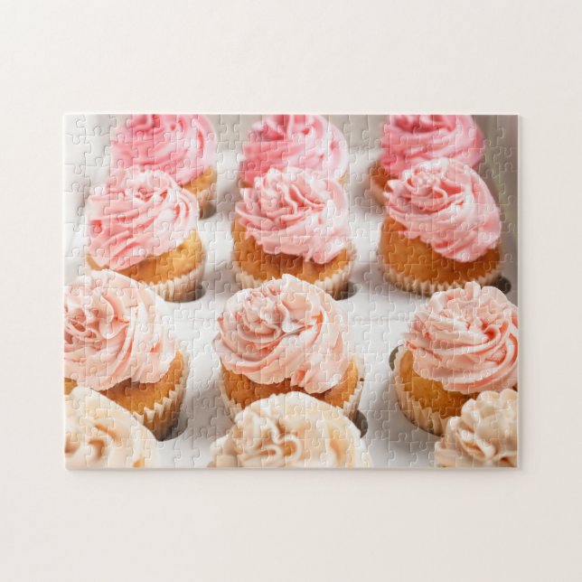 Cupcakes Puzzle - Pinks (Horizontal)