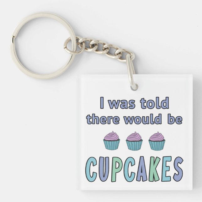 Cupcakes Schlüsselanhänger (Vorderseite)